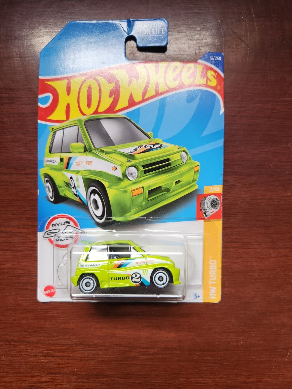 Hot Wheels 2022 HW Turbo '85 Honda City Turbo II Green 2/10 New